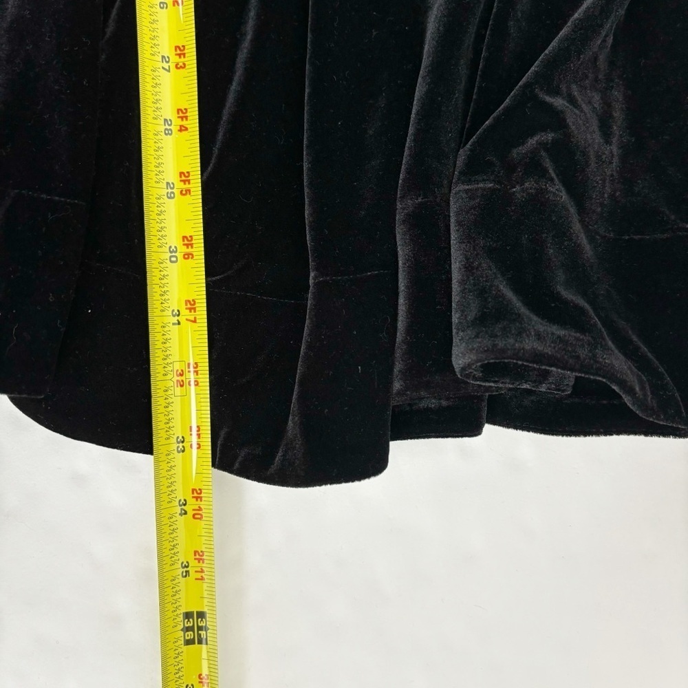 Bardot Elsie Velour Mini Dress in Black Size 8 - Picture 12 of 12
